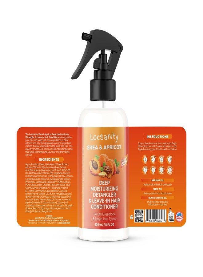 Locsanity Shea & Apricot Loose, Natural, Conditioning and Moisturizing Hair Butter - Strength & Growth Formula LOC (Leave in, Oil, Cream) - Image 2